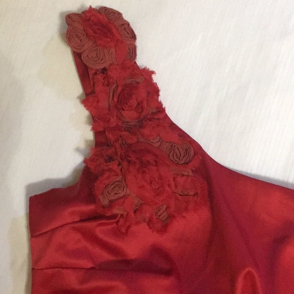 Ruby Rox Red Dress - Picture 2 of 7